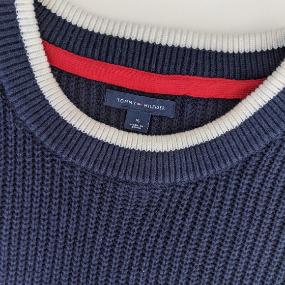 TOMMY HILFIGER Bell Sleeve Sweater, M - Picture 2 of 4